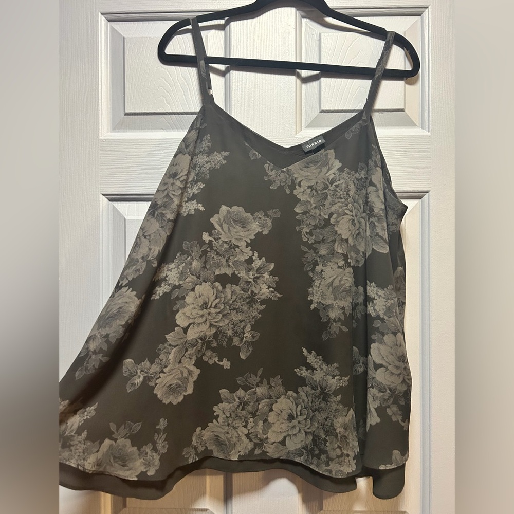 Torrid Floral Swing Top